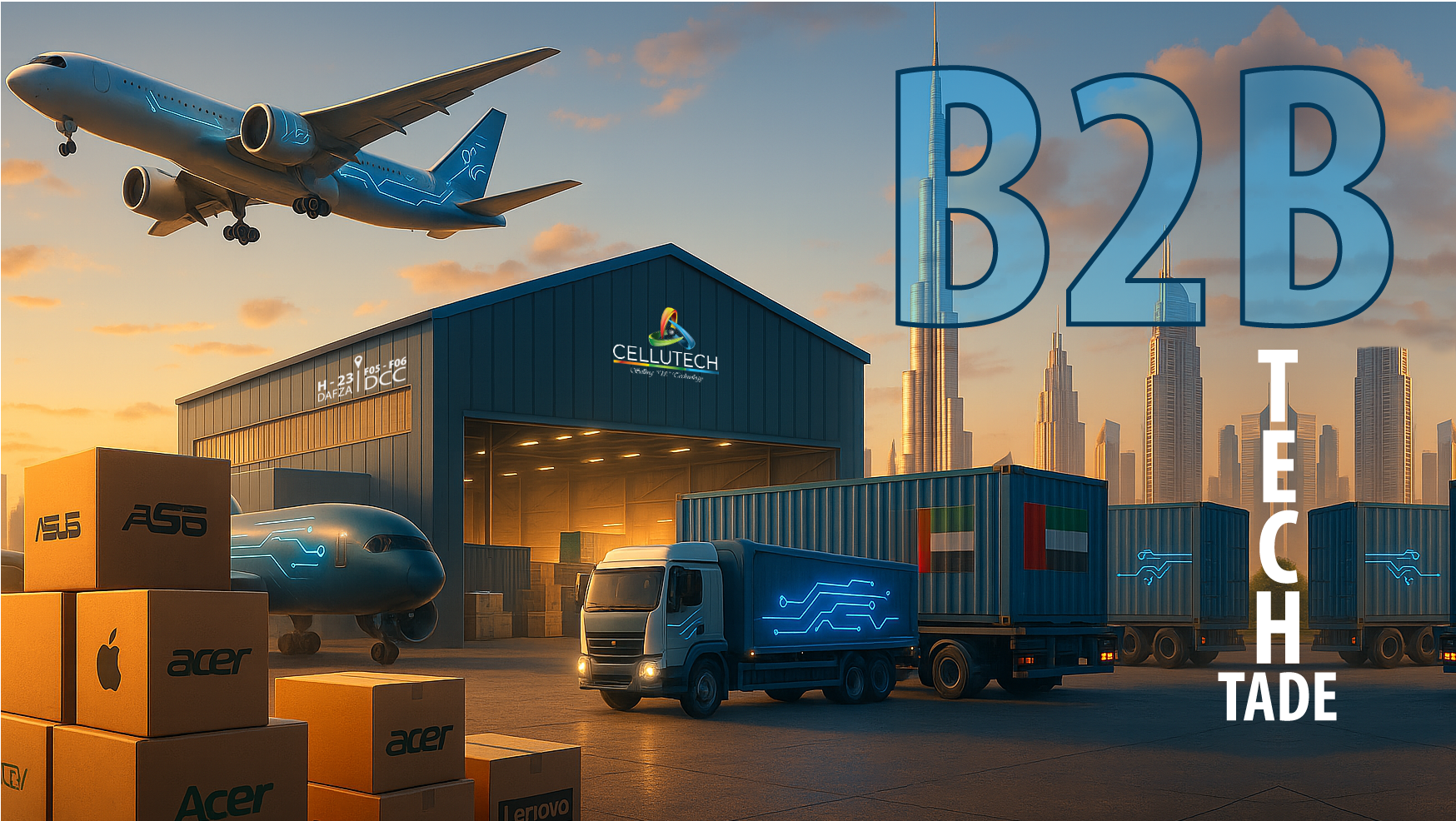 B2B Tech Devices Booming from Dubai: The Rise of a Global Distribution Hub