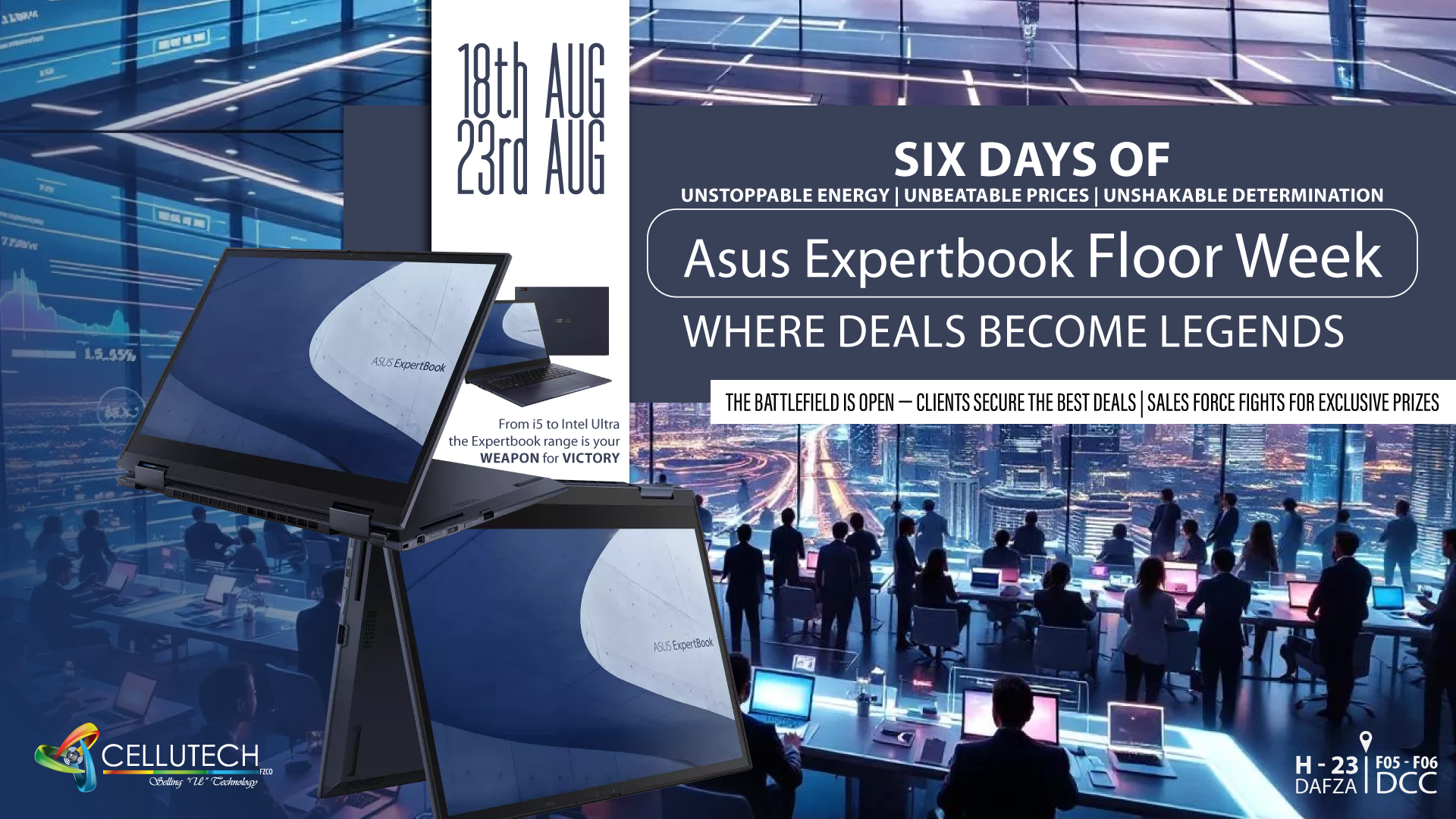Asus Expertbook Floor Week: Where Deals Meet Determination